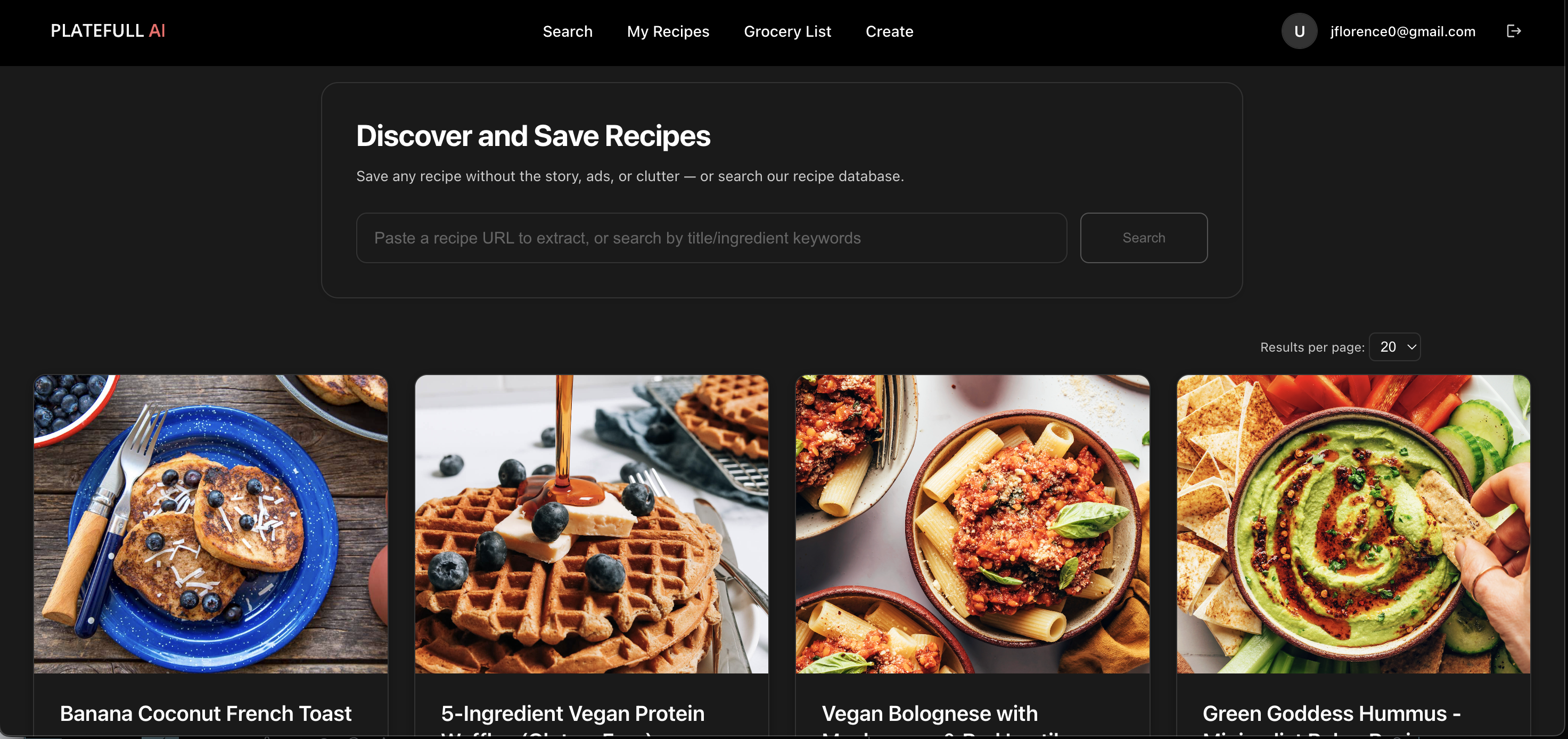 PlatefullAI Platform